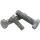 M36 Carbon Steel Grade 4.8 8.8 10.9 12.9 HDG Hot DIP Galvanized Dacromet Heavy Duty Hex Bolt with Nut Flat Spring Washer