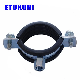 Manufacturer of China Customized Stainless Steel High Quality Rubber Quick Lock Pipe Clamps Pipe Supporting