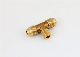  3/8′′, 1/2′′equal Flare Head Male NPT Thread Gas Tee Connectors