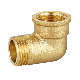 90degree Brass Plumbing Male Female Thread Elbow Connector Pipe Fitting for Water