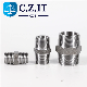 DN25 DN50 DN20 A105 304 316 NPT Galvanized Forged Tbe Hex/Hexagonal Threaded/Thread Forged BS 3799 Reducing Black Carbon Stainless Steel Nipple