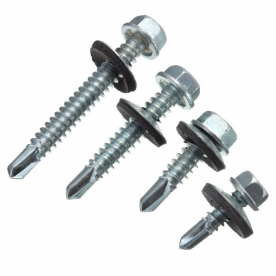 Tornillo Autoperforante Hexagonal Self Drilling Screw 12X1 1/4"