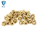 M1.4 M1.6 M2 M2.5 M3 M4 Knurled Brass Insert Nut Embedded Brass Nut for Plastic and Wood