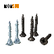 Yellow Blue Zinc Plated/Black Phosphated Flat Head Phillips Drive Fiber Cement Board Screw for Wood Studs