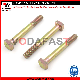  Vodafast ANSI B18.2.1 Square Head Bolts Half Thread Yellow Zinc Plated