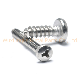 Y Slot SS304 Tri Slot Security Screw Countersunk Head Self Tapping Screws
