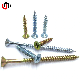  Manufacture Flat/Csk Head Pozi Head Chipboard Screw Yellow/White Zinc Furniture Screw