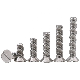  DIN963 Titanium Slotted Countersunk Head Screws Gr2 Gr5