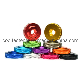  M3 M4 M5 M6 M8 Aluminum Thin Thumb Nut Color Small Step Aluminum Hand Tighten Nut Knurled Thumb Nut