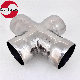  Dvgw/Wras/ISO9001 Stainless Steel Socket-Weld Fitting Equal Cross for Underfloor Heating System