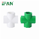 Ifan Manufacture High Quality Plastic Material Cross Fitting for Water Supply