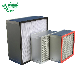  High Dust Holding Capacity 99.99% High-Temp. HEPA Deep-Pleat Filter