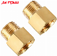  Water Brass Pipe Fittings Male and Female Straight Plumbing Brass Pipe Fittings