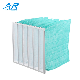 F5 F6 F7 F8 F9 Non-Woven Pocket Water Filter for Spray Booth