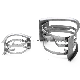 Nanxiang Imtp Metal Intalox Saddles Ring Random Packing SS304 SS316 Metal Saddles Ring