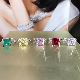  S925 Silver Diamond Jewelry CZ Rings