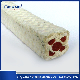 China Asbestos Fiber Braided Whiteptfe Packing with Rubber Core with Without Oil Lubricant Packing