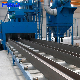 H Beam Metal and Steel Plate Roller Conveyor Shot Blasting Machine