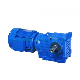 High Quality and Efficient Gearbox Reductor Gear Box 90 Degree Shaft Gear Reducer Gearbox K Helical Bevel Gear Motor