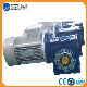  Aluminum Double Worm Gear Reducer with Motor