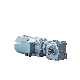 Good Quality Saf Series Helical Worm Reducer, 380V 50Hz Helical Gear Motor, Saf57 Speed Reducer with Hollow Shaft and Flange Outp