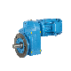  High Quality Parallel Shaft Helical Gear Reduction Gearbox with Solid Shaft Motor