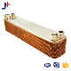 High Efficiency Cost Effective Water Brazed Heat Exchanger Plate