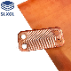  Custom Water Cooling Water Chilled Coil Copper Clad Steel Finned Heat Exchanger