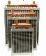 Industry 12 X 12 Finned Coil Water to Air Heat Exchanger