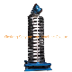 SUS 304 Vertical Lift Spiral Vibrating Screw Conveyor