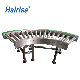  Hairise Stainless Steel Roller Motorized Pallet Conveyor for Packing Machine
