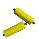 High Wear Resistant PU Rubber and Steel Conveyor Idler Roller