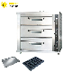 Hot Sell Bakery Equipment 6 Trays Electric Deck Oven/3 Layers Oven