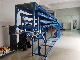  600mm Width Telescopic Gravity PVC/Steel Unloading Roller Conveyor System for Trailer