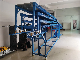 600mm Width Telescopic Gravity PVC/Steel Unloading Roller Conveyor System for Trailer