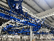  I Beam Power & Free Overhead Conveyor System for Powder Coating Line