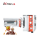 Gas Commercial Stainless Steel One Deck Bakery Pizza Oven