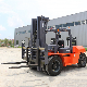 10 Ton Heavy Duty Diesel Forklift Truck Capacity 10000kg Automatic Transmission