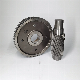 Customized Gear Spiral Shaft Module 3.5 and 21 Teeth for Drilling Machine/ Pile-Driver Tower