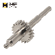  Manufacturer Customized High Precision Mechanical Hard Spline Gear Shaft