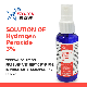 Low Price 100ml Portable Antibacterial Spray 3% Hydrogen Peroxide Disinfectant, for Environmental Disinfection, H2O2 manufacturer