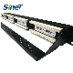 Rack Installation 1u 24 Ports 19′′ CAT6 Patch Panel with Dust Cover