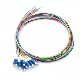 12 Cores Sm OS2 1m 0.9 LC Upc Pigtail Optic Fiber Cord