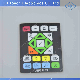  Silicone Rubber Keys Membrane Switch with Aluminum Panel