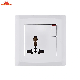 Wall Socket-13A Multi Socket with 1gang Switch +CB Certification