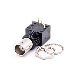 Right Angle Gold Plated BNC Female Connector for PCB Mount