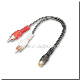 Spiral 4.0*8.0 Black RCA Male-Female a/V Cable (AL-AVC014Y) manufacturer