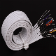  Medical Biocompatible TPU Flat Ribbon Cable Shielded Tinned Copper/Tinsel Cable ECG Cable 2 to 13 Parallel Wire Optional