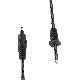 Straight DC Barrel 5.5X2.1mm Plug to Extension Power Cord for Laptop