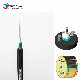 Outdoor Armored Singlemode Fiber Optic Cable with G652D Fiber HDPE Jacket GYXTW